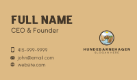 Rustic Mountain River Business Card Image Preview