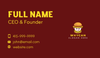 Burger Boy Food Business Card Image Preview