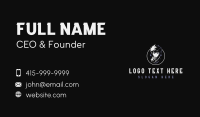 Anime Gamer Thunderbolt Business Card Design