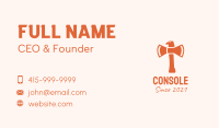 Orange Eagle Axe  Business Card Image Preview