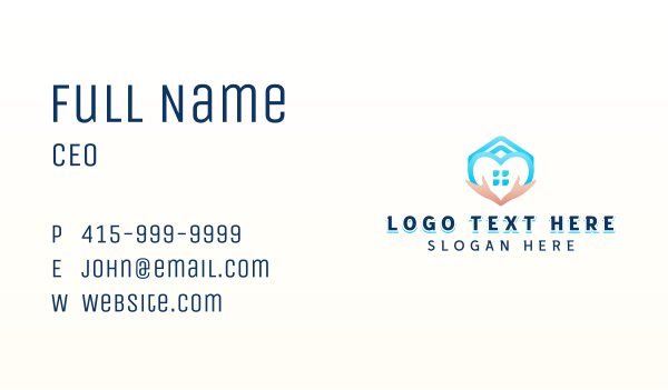 Home Shelter Care Business Card Design Image Preview