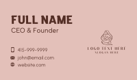 Breastfeeding Mother Infant Business Card Image Preview