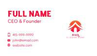 Village House Roofing Business Card Image Preview