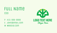 Modern Eco Park Tree Business Card Image Preview