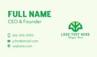Modern Eco Park Tree Business Card Image Preview