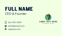 Trash Bin Recycling Business Card Design