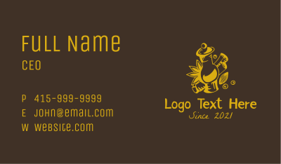 Cinnamon Spice Jar  Business Card Image Preview