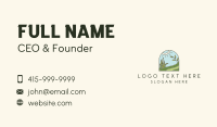 Yard Sun Grass Business Card Preview