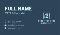 Pixel Web Eye Business Card Image Preview