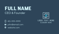 Pixel Web Eye Business Card Design