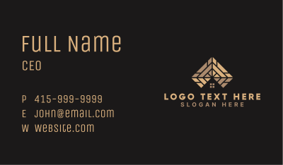 House Floor Tile  Business Card Image Preview