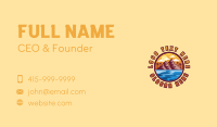 Mountain Sea Beach Business Card Image Preview