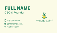 Weed Paper Bag Business Card Preview