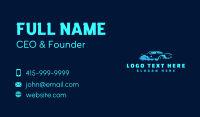 Automotive Car Wash Business Card Image Preview