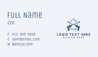 Pressure Washing Droplet Business Card Image Preview