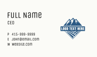 Mountain Adventure Peak Business Card Image Preview