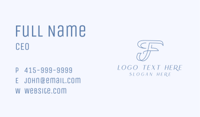 Fashion Jeweler Boutique Business Card Image Preview
