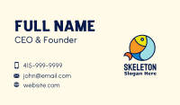 Colorful  Fish Business Card Design