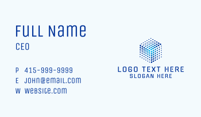 Digital Cube Technology  Business Card Image Preview