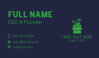 Pot Plant Shovel  Business Card Preview