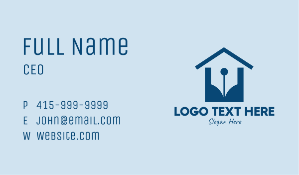 Writer House Publishing  Business Card Design Image Preview