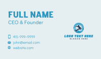 Ocean Wave Surfing Business Card Design