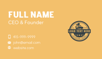 Food Truck Vehicle Business Card Preview