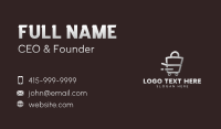 Cart Shopping Bag Business Card Preview