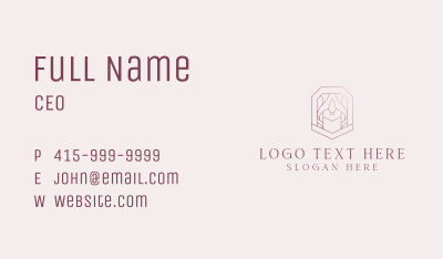 Candle Home Decor Business Card Image Preview