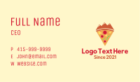Mountain Pizza Business Card Image Preview