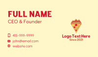 Mountain Pizza Business Card Image Preview