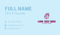 Mythical Unicorn Horse Business Card Image Preview