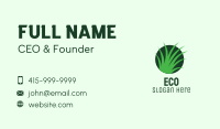 Eco Lawn Grass Business Card Image Preview