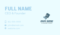 Cleaning Bucket Janitorial Business Card Image Preview