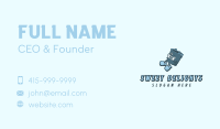 Cleaning Bucket Janitorial Business Card Image Preview