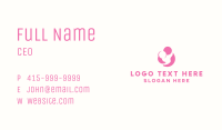 Mother Child Hug Business Card Image Preview