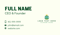 Agriculture Wheat Crop Business Card Design