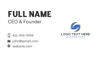 Tech Letter S Business Card Preview