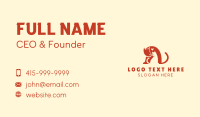 Dog Cat Shelter Business Card Design