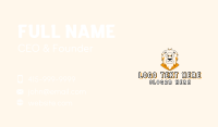 Angry Lion Character Business Card Image Preview