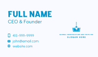 Shiny Janitorial Bucket Business Card Image Preview