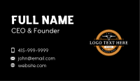 Bull Ranch Texas Business Card Image Preview