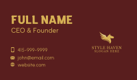 Luxury Pegasus Wings  Business Card Design