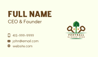 Shovel Landscaping Construction Business Card Image Preview