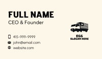 American Delivery Truck Business Card Image Preview