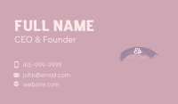 Script Cursive Wordmark Business Card Image Preview