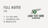 Dating Cannon Gun Business Card Image Preview