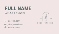 Feminine Beauty Salon Business Card Design