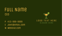 Lime Margarita Cocktail Business Card Image Preview