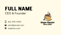 Coffee Espresso Outline Business Card Image Preview